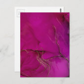 Aangepaste eigen foto en tekst briefkaart (Voorkant / Achterkant)