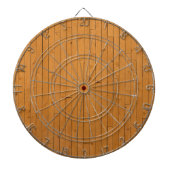 Aangepaste eigen foto en tekst dartbord (Voorkant)