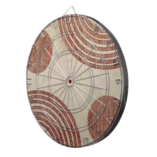 Aangepaste eigen foto en tekst dartbord (Voorkant Rechts)