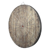 Aangepaste eigen foto en tekst dartbord (Voorkant Rechts)