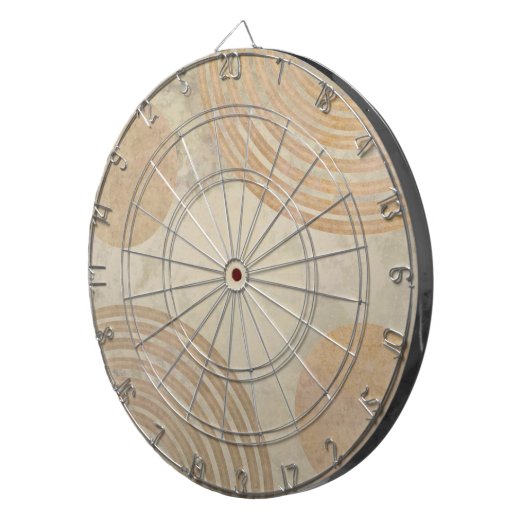 Aangepaste eigen foto en tekst dartbord (Voorkant Rechts)