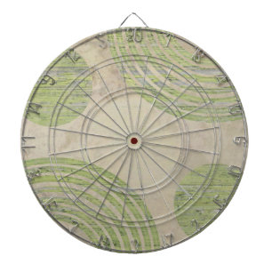 Aangepaste eigen foto en tekst dartbord