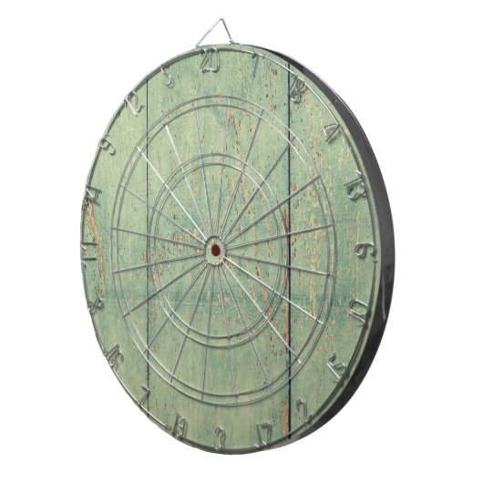 Aangepaste eigen foto en tekst dartbord (Voorkant Rechts)