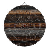 Aangepaste eigen foto en tekst dartbord (Voorkant)