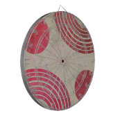 Aangepaste eigen foto en tekst dartbord (Voorkant Links)