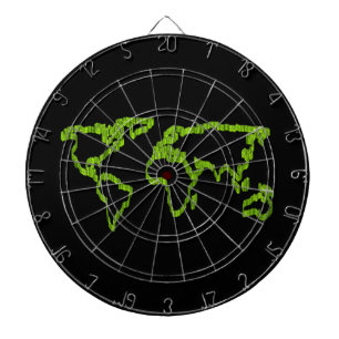 Aangepaste eigen foto en tekst dartbord