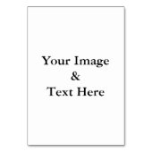 Aangepaste eigen foto en tekst kaart (Achterkant)