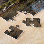 Aangepaste eigen foto en tekst legpuzzel (Zijkant)