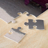 Aangepaste eigen foto en tekst legpuzzel (Zijkant)