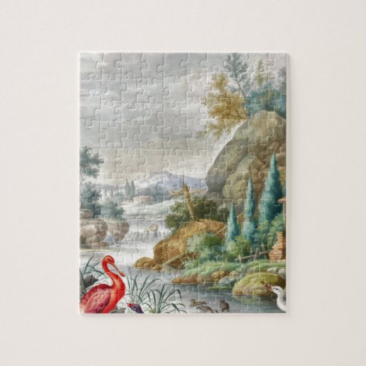 Aangepaste eigen foto en tekst legpuzzel (Verticaal)