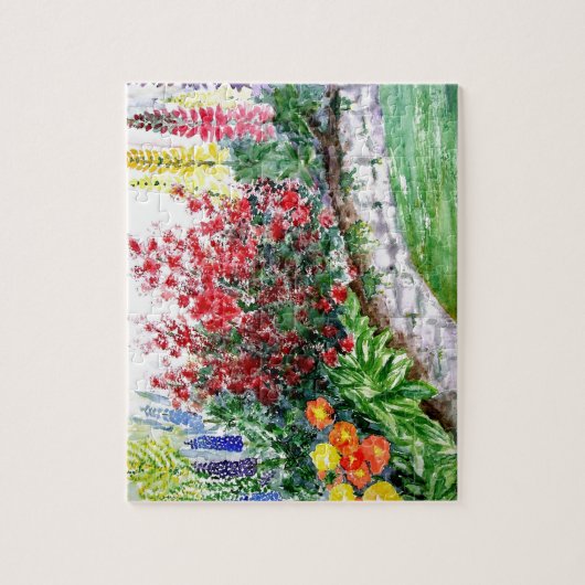 Aangepaste eigen foto en tekst legpuzzel (Verticaal)