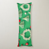 Aangepaste eigen foto en tekst lichaamskussen (Achterkant (Verticaal))