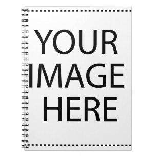 Aangepaste eigen foto en tekst notitieboek