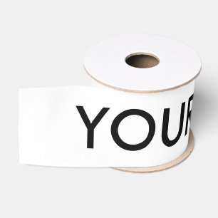 Aangepaste eigen foto grosgrain lint