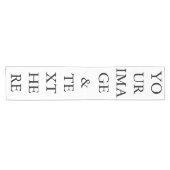 Aangepaste eigen foto korte tafelloper (Horizontaal)