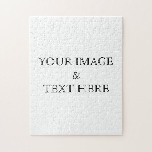 Aangepaste eigen foto legpuzzel (Verticaal)