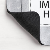 Aangepaste eigen foto muismat (Hoek)