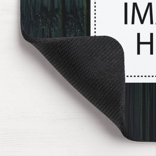 Aangepaste eigen foto muismat (Hoek)