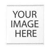 Aangepaste eigen foto notitieblok (Voorkant)