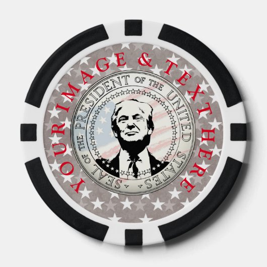 Aangepaste eigen foto poker chips (Voorkant)
