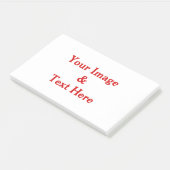 Aangepaste eigen foto post-it® notes (Schuin)