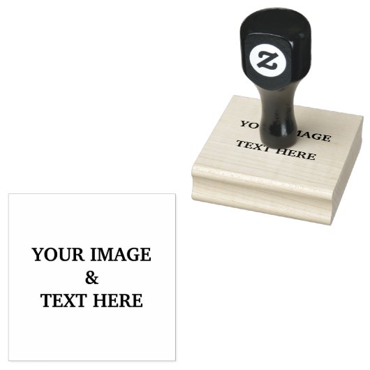 Aangepaste eigen foto 	rubberstempel (Gestempeld)