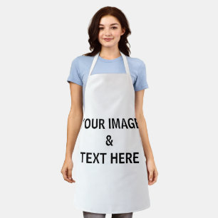 Aangepaste eigen foto schort