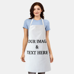Aangepaste eigen foto schort