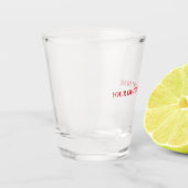 Aangepaste eigen foto shot glas (Links)