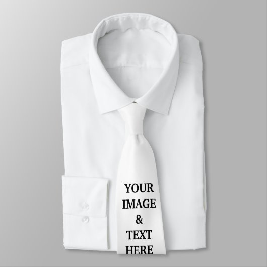 Aangepaste eigen foto stropdas (Gebonden)