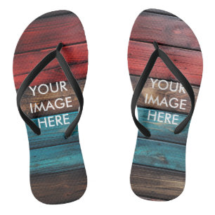 Aangepaste eigen foto teenslippers