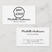 Aangepaste eigen foto visitekaartje (Voorkant / Achterkant)