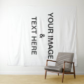 Aangepaste eigen foto wandkleed (In Situ (horizontaal))