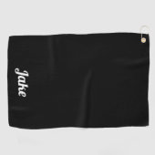 Aangepaste eigen golf creatie golfhanddoek (Horizontaal)