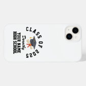 Aangepaste eindexamenfeest Case-Mate iPhone case (Achterkant (horizontaal))