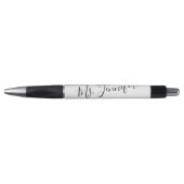 Aangepaste Elegant Scripted Dance Teacher Pen (Voorkant)
