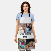 AANGEPASTE ELEGANT SISTER 4 FOTO COLLAGE SCHORT (Gedragen)