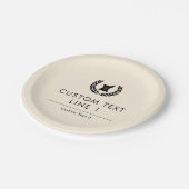 Aangepaste Elegante Apotheker Apotheek Tech Afstud Papieren Bordje (Gekanteld)