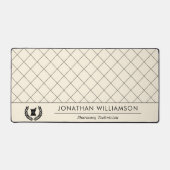 Aangepaste Elegante Apotheker Apotheek Tech Person Bureaumat (Voorkant)