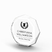 Aangepaste Elegante Apotheker Apotheek Tech Person Fotoblokken (Rechts)