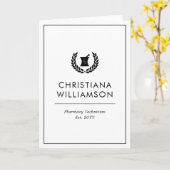 Aangepaste Elegante Apotheker Apotheek Tech Person Kaart (Gele Bloem)