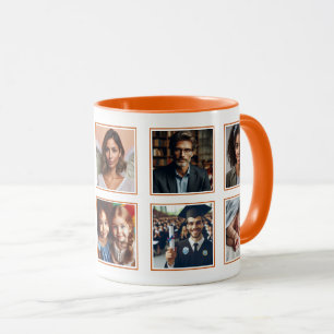 Aangepaste Elegante Familie Vriend Fotocollage Sin Mok