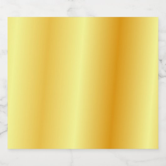 Aangepaste Elegante Gouden Look Lege Sjabloon Glam Bier Etiket (Enkel label)