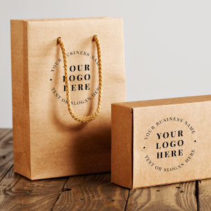 Aangepaste, elegante Logo voor bedrijven Rubberstempel