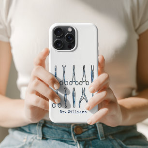 Aangepaste Elegante MD DO PhD Doctor Afstudeer Med iPhone 15 Pro Hoesje
