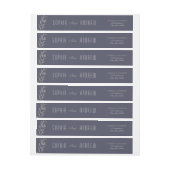 Aangepaste elegante tuin bloemenrustieke bruiloft (Vel)