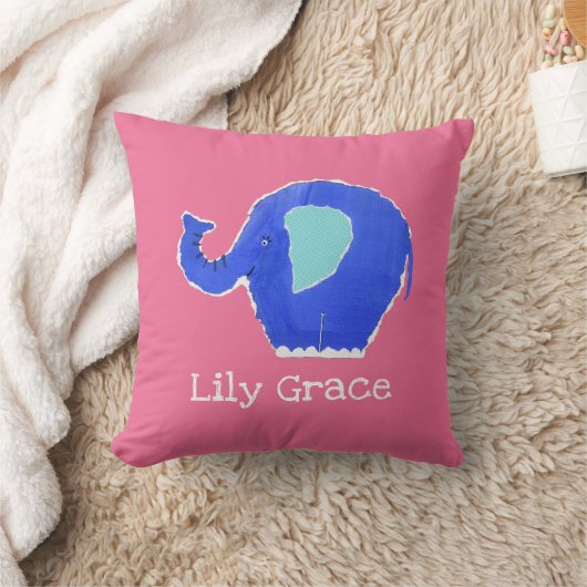 Aangepaste Elephant Cushion Pillow Kussen (Deken)