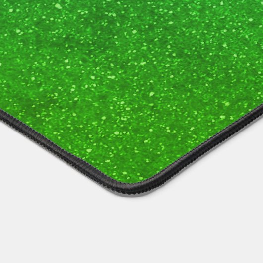 Aangepaste Emerald Gradient Desk Mat - Slank & Fri (Hoek)