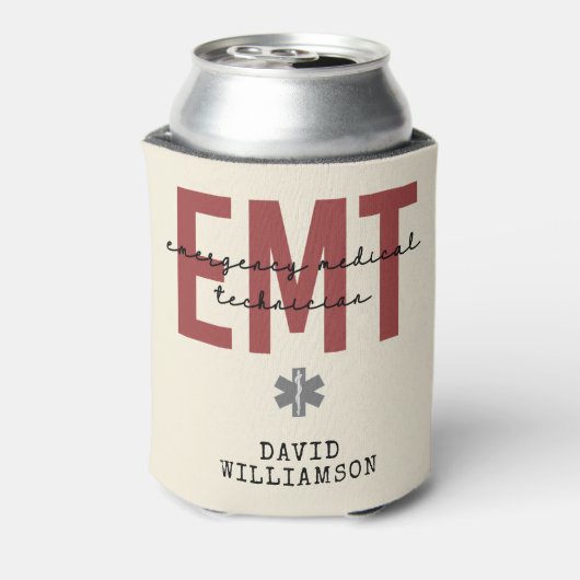 Aangepaste EMT-noodtechnicus Blikjeskoeler (Blikje Achterkant)