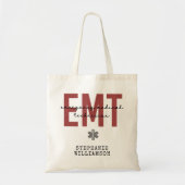 Aangepaste EMT-noodtechnicus Tote Bag (Voorkant)